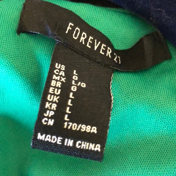 Green Shift Dress - Picture 2 of 4